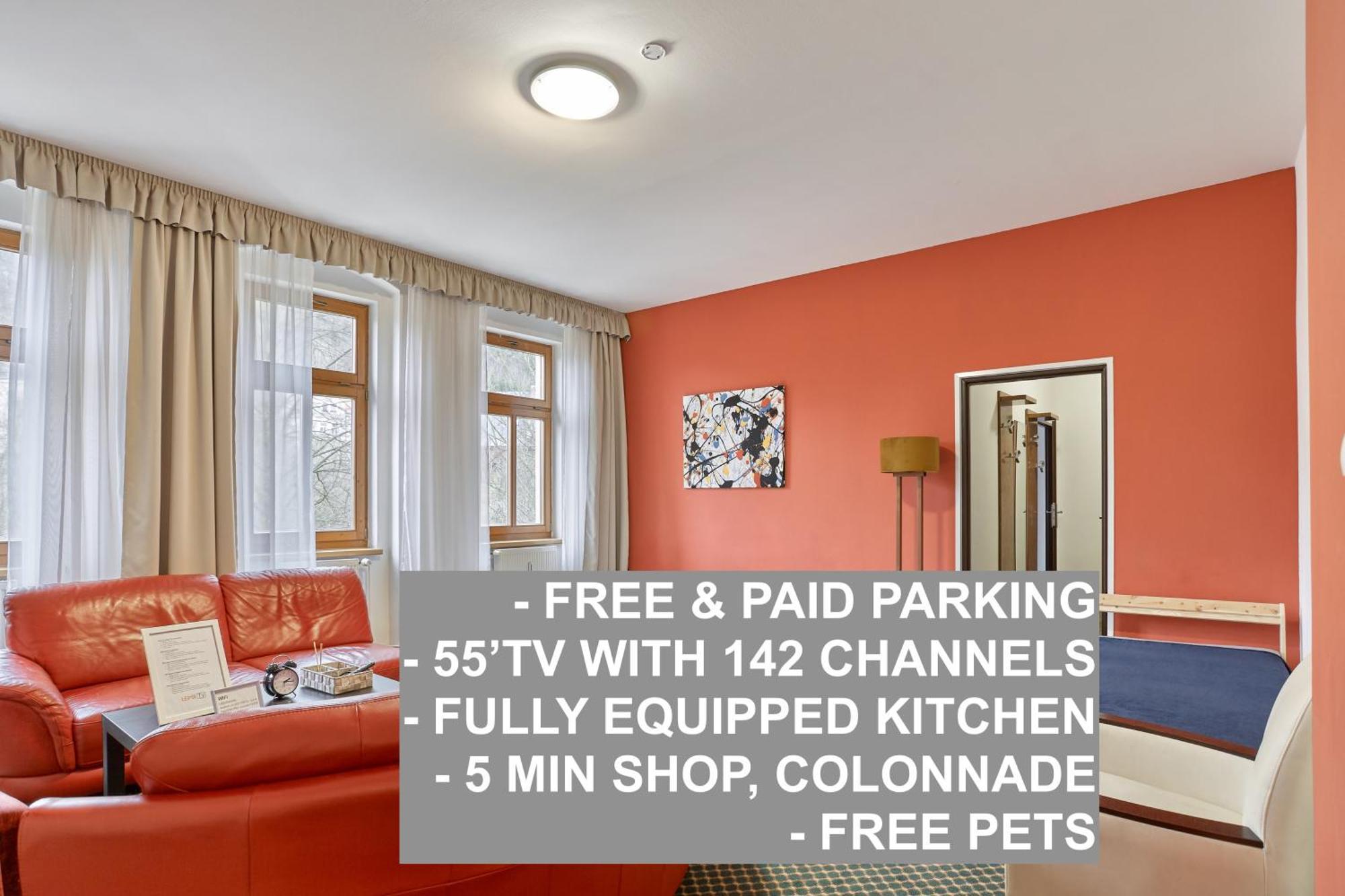Excellent Apartments In Spa City Center 5 Min Walk From The Colonnade Karlovy Vary Exterior photo